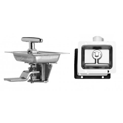 Drop-T Single Point Non-Locking Latch